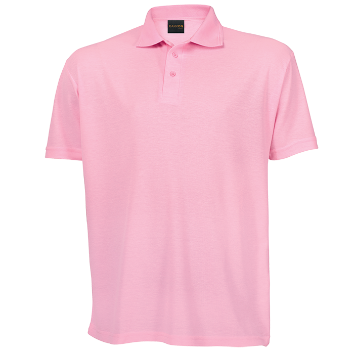 Barron 175g Barron Pique Knit Golfer Mens - Pink