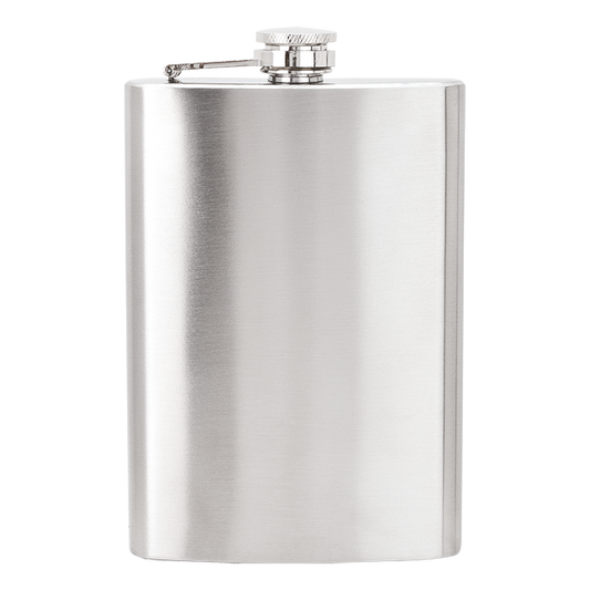 Hip Flask 304 Stainless Steel - Silver