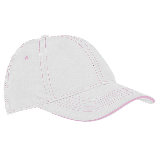 6 Panel Microfibre Stitch Cap