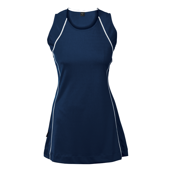 Barron BRT Motion Dress - Navy/White