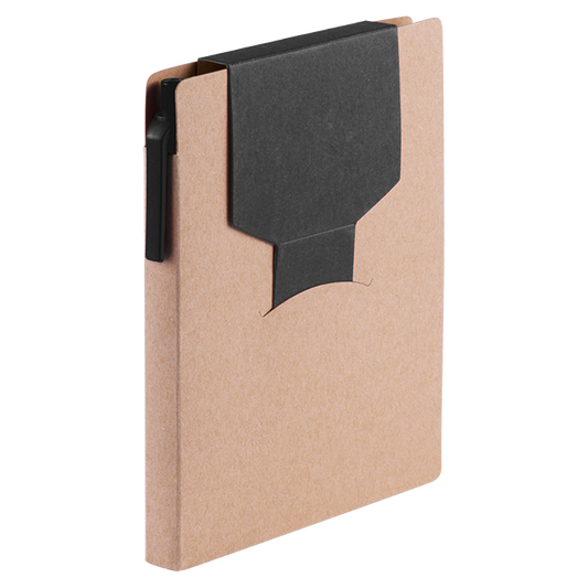 Cravis Sticky Notebook - Black