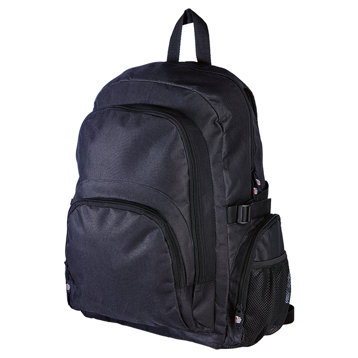 Cruz Laptop Backpack - Black