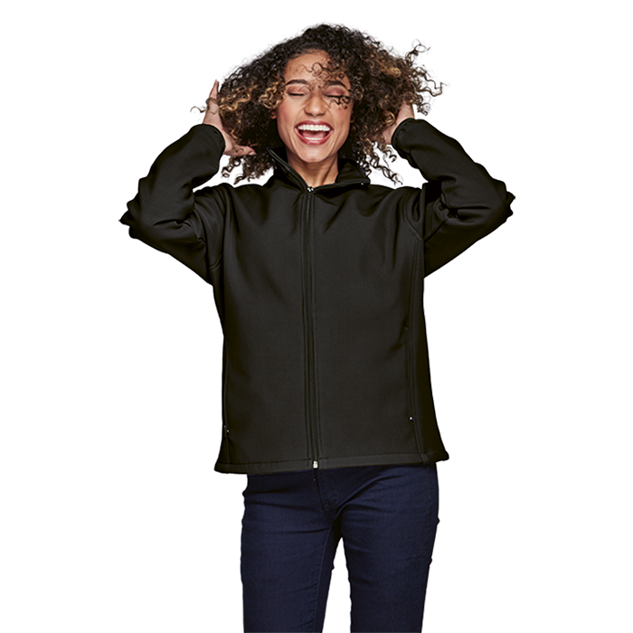 Build-a-Jacket - Ladies Softshell Jacket - Black