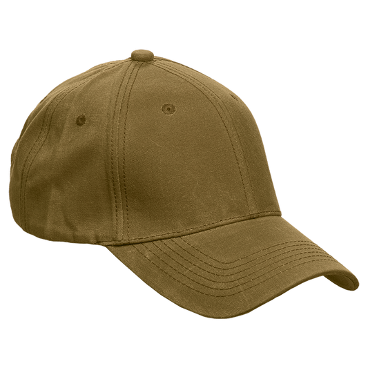 6 Panel Barron Washed Oil Skin Cap