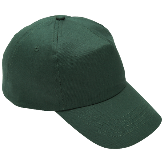 5 Panel Cotton with Hard Front Cap - Bottle