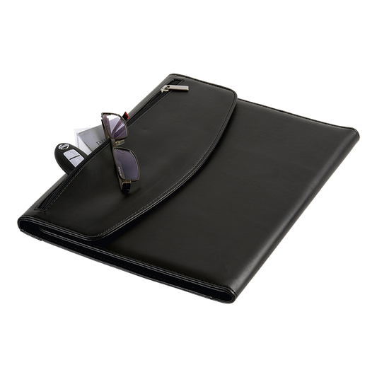 Barron BF0029 - A4 Folio with Calculator and Zippered Flap Pocket - 40 pages